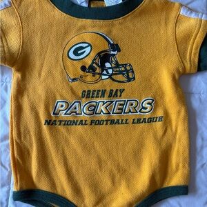 NFL Green Bay Packers Infant Bodysuit - Yellow and Green